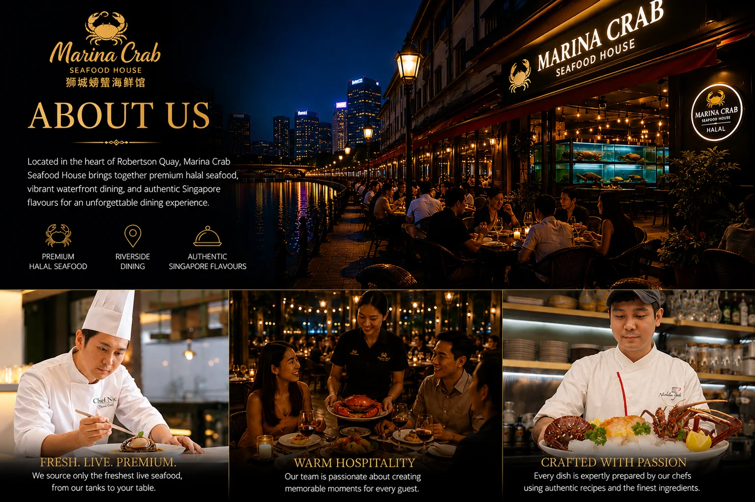 About Marina Crab House