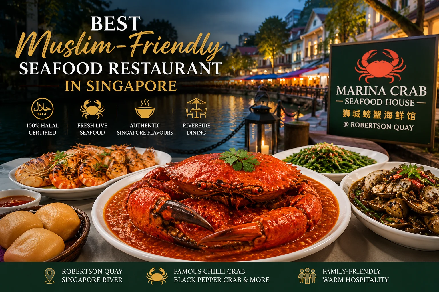 Best Muslim-Friendly Seafood Restaurant in Singapore