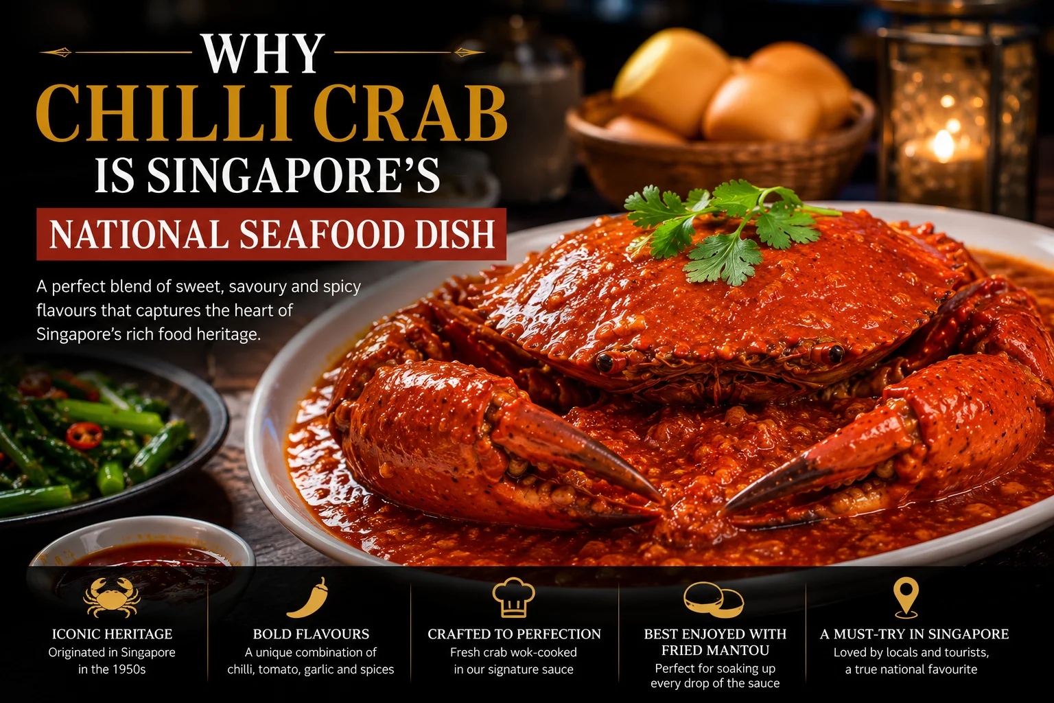 Why Chilli Crab Is Singapore's National Seafood Dish